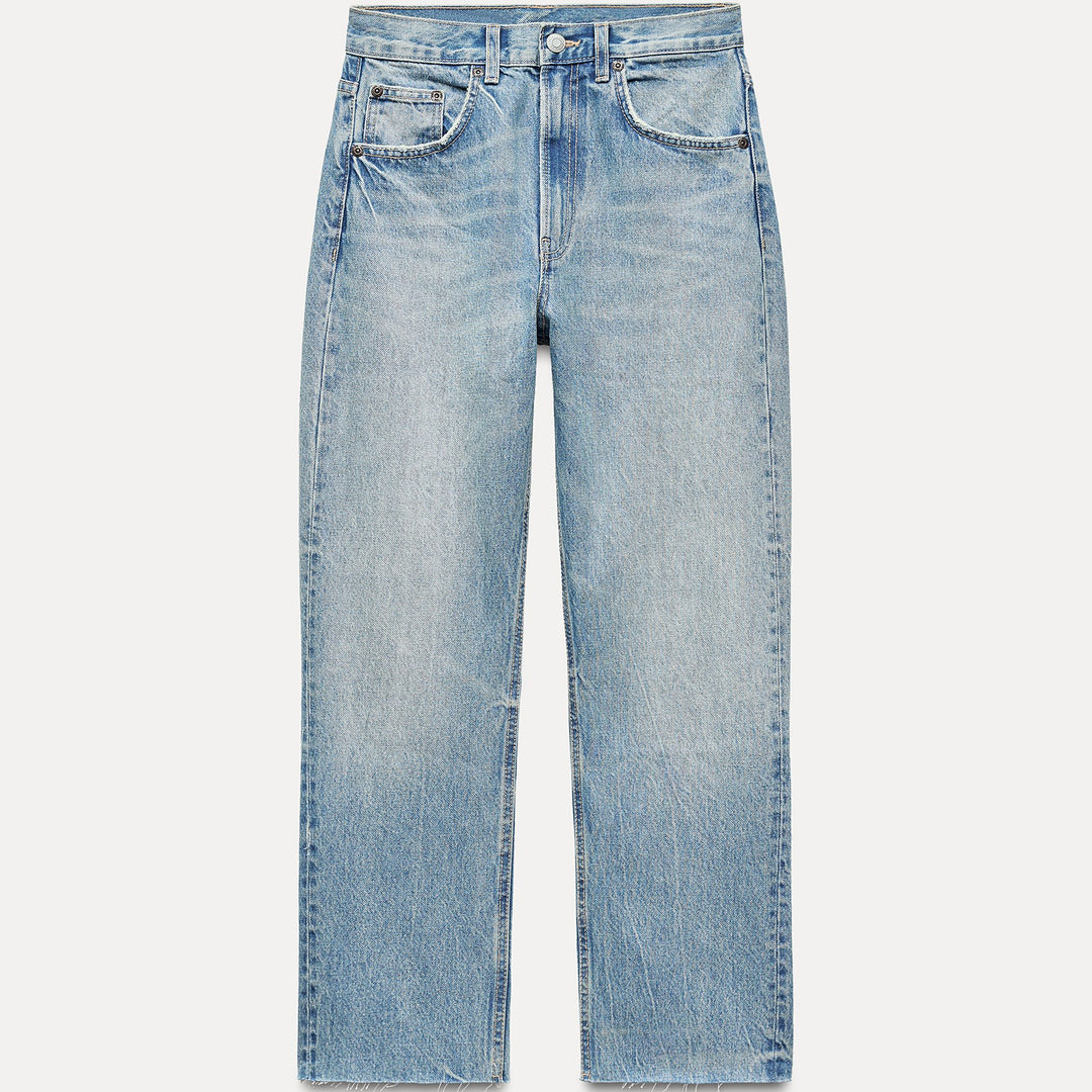 Moudda ZARA - Pantalon droit taille haute longueur cheville - Tunisie 2