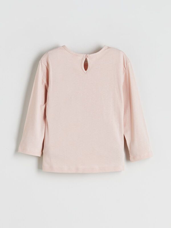 Moudda LC Waikiki - Body en jersey manches longues Fille Rose terne - Tunisie 2