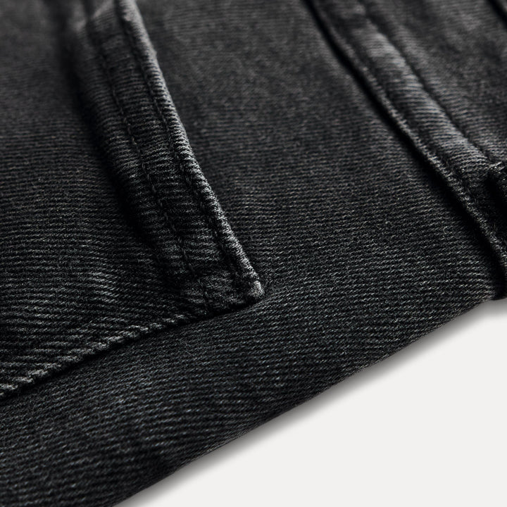 Moudda ZARA - Jean skinny taille mi-haute noir délavé - Tunisie 5