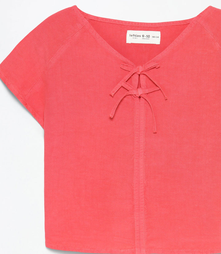 Moudda Lefties - Blouse - Mélange Lin Fille - Tunisie 4