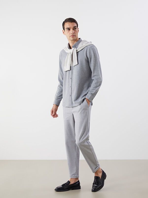 Moudda LC Waikiki - Pantalon tissé moyen Homme Gris - Tunisie 1