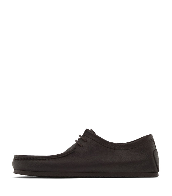 Moudda Massimo Dutti - Chaussure douce bordeaux huilée marron - Tunisie 3