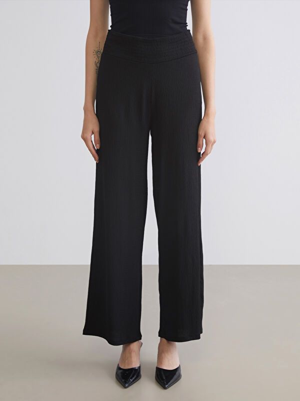 Moudda LC Waikiki - Pantalon jersey Femme Noir - Tunisie 2