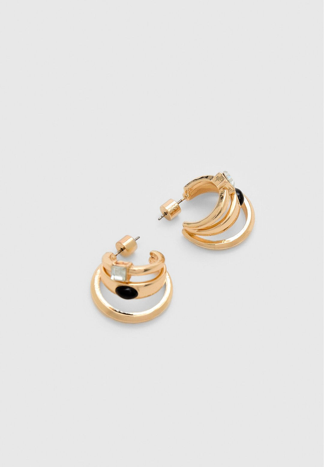 Moudda STRADIVARIUS - Boucle d'Oreille Triple Strass - Tunisie 2