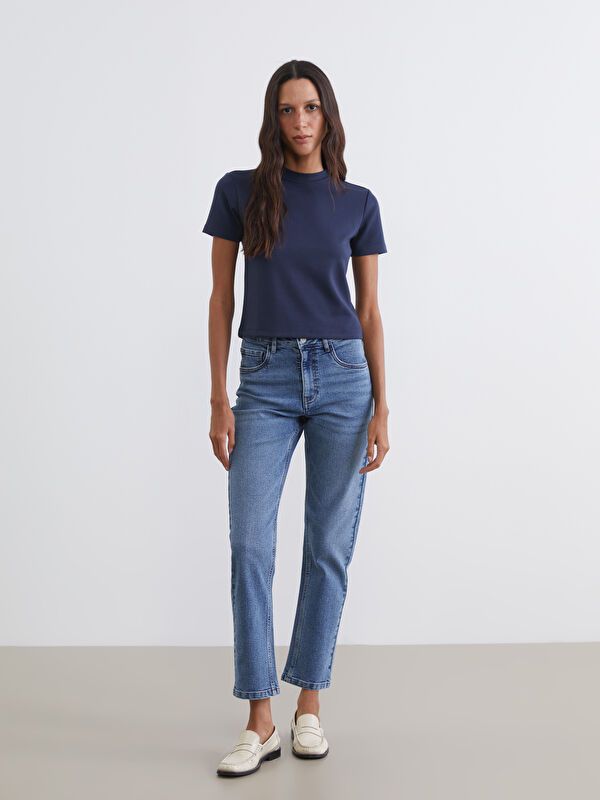 Moudda LC Waikiki - Body basique manches courtes en jersey pour Femme - Tunisie 2