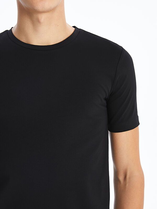 Moudda LC Waikiki - T-shirt basique manches courtes en jersey - Tunisie 3