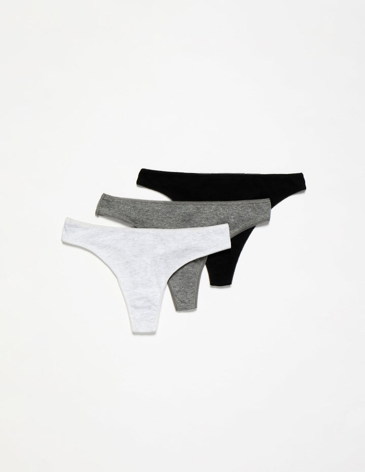 Moudda Lefties - Pack 3 Tangas - 100% Coton - Tunisie 1