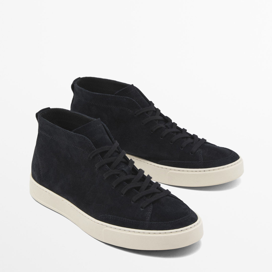 Moudda Massimo Dutti - Bottine sport en daim bleu - Tunisie 4