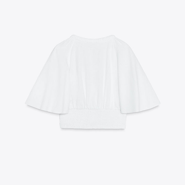Moudda ZARA - Blouse - Volants, Fronces & Lin/Viscose - Tunisie 2