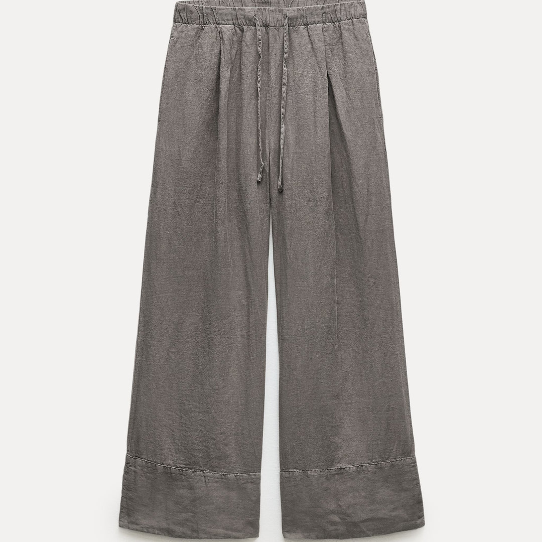 Moudda ZARA - Set pantalon lin palazzo - Tunisie 1