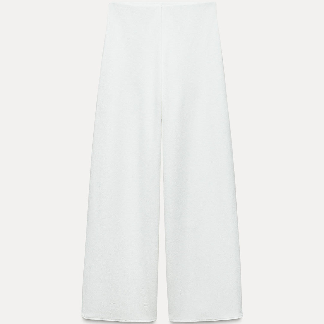 Moudda ZARA - Pantalon large en piqué doux – ensemble - Tunisie 2