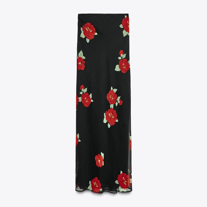 Moudda ZARA - Jupe Midi - Imprimé Fleurs - Tunisie 2