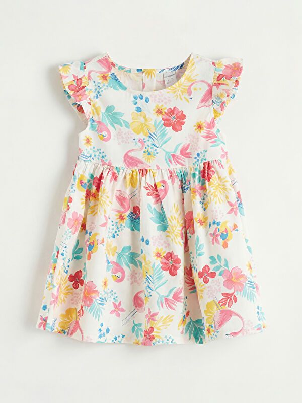 Moudda LC Waikiki - Robe manches courtes en tissu pour Fille - Tunisie 1