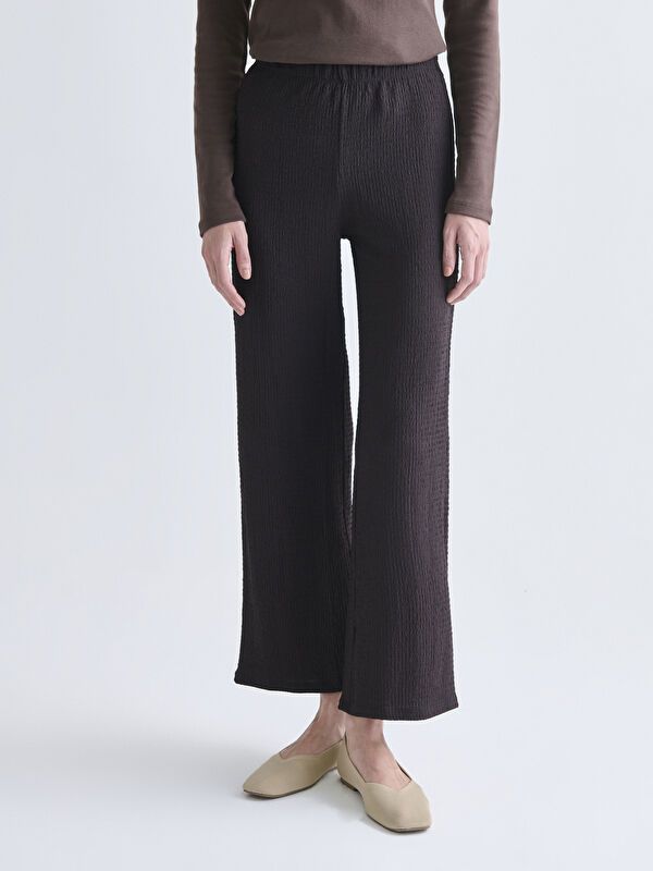 Moudda LC Waikiki - Pantalon jersey Femme Brun chocolat - Tunisie 2