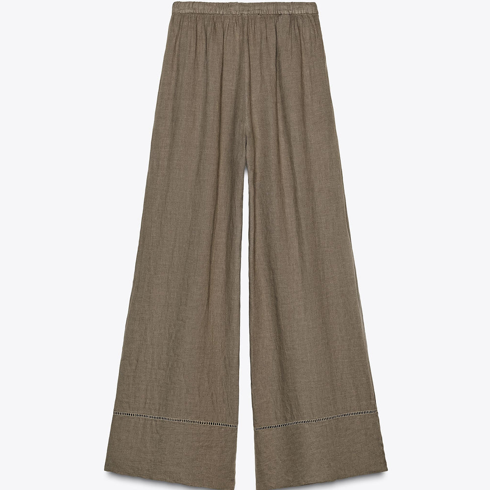 Moudda ZARA - Pantalon Lin Palazo - Détail Entredos - Tunisie 2