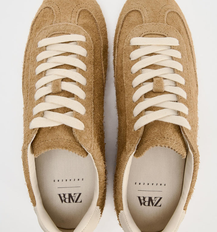 Moudda ZARA - Baskets running cuir unicolore - Tunisie 4