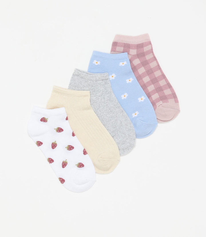 Moudda Lefties - Pack 5 Chaussettes Sport - Fraise - Tunisie 2