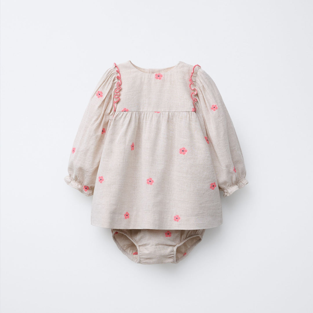 Moudda ZARA - Culotte Robe - Jacquard Fleurs (4T) - Tunisie 1