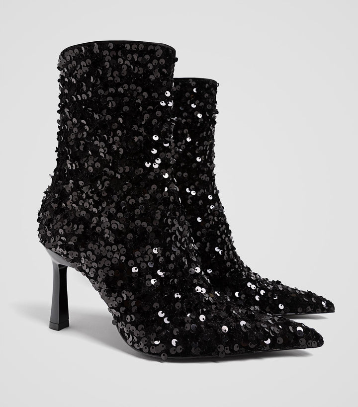 Moudda STRADIVARIUS - Bottines à Talon à Paillettes - Tunisie 1