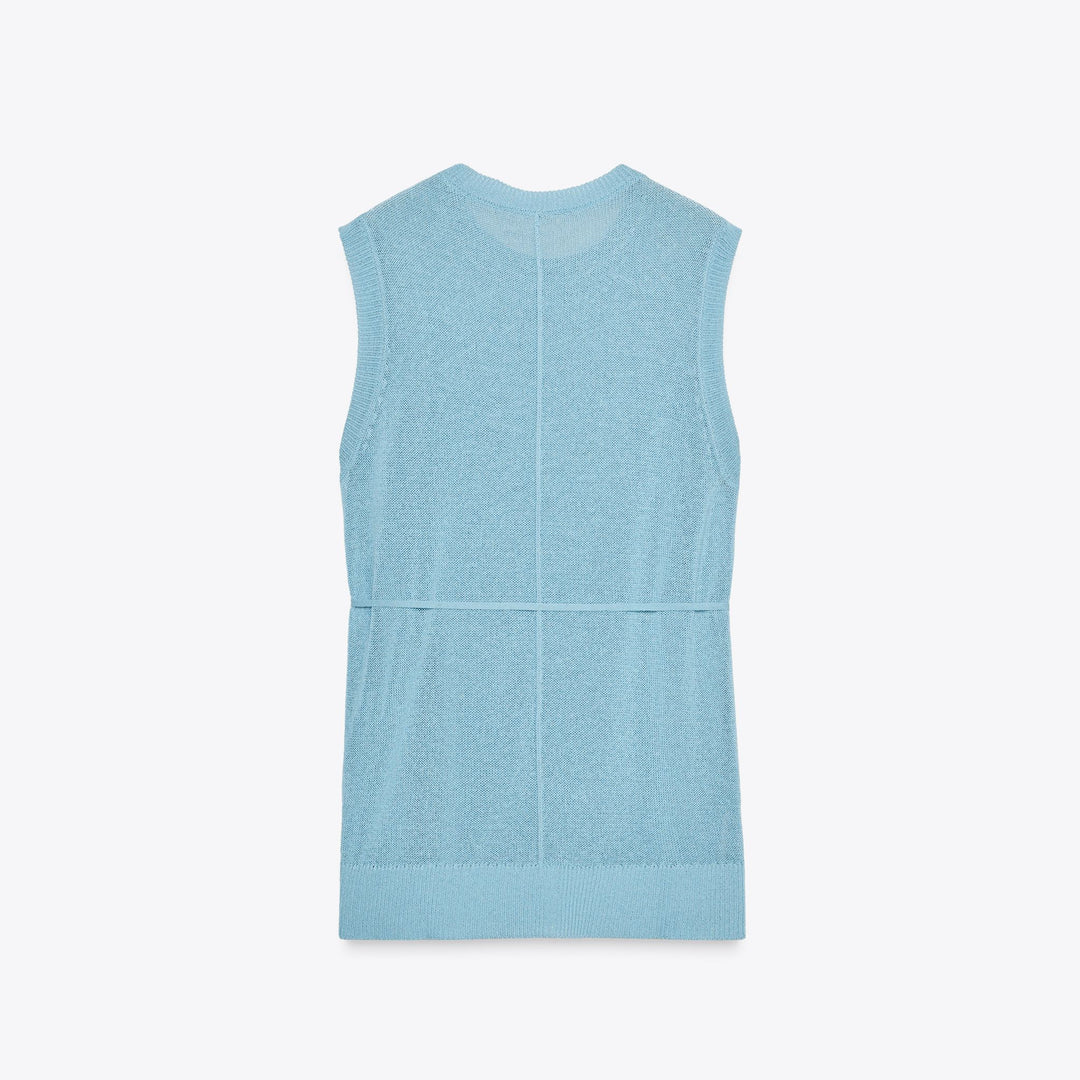 Moudda ZARA - Body - Col Caja, Sans Manches & Ceinture - Tunisie 2