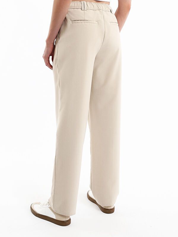 Moudda LC Waikiki - Pantalon tissé moyen Homme Beige - Tunisie 5