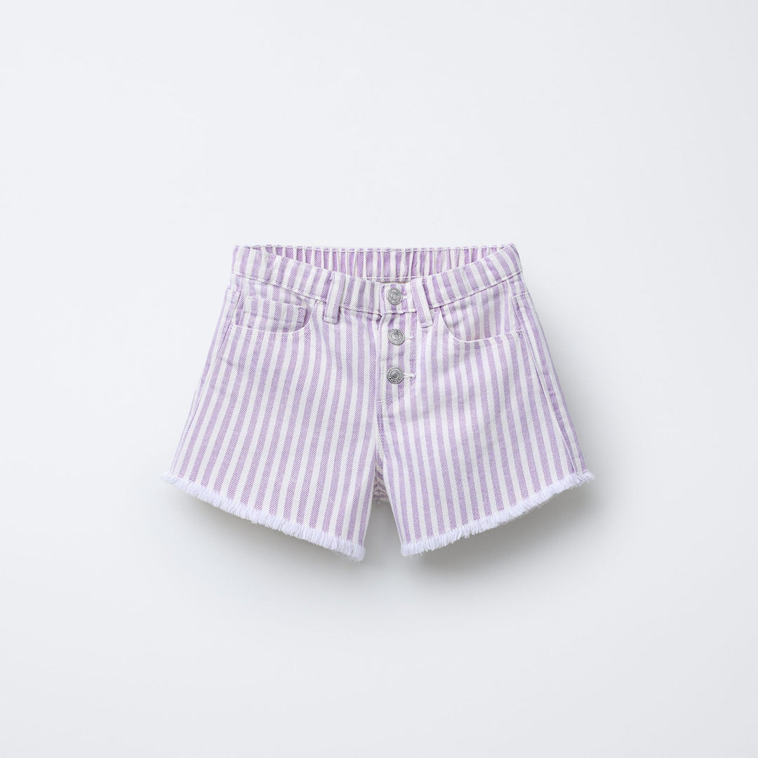 Moudda ZARA - Short Enfant Serge - Mom Fit & Bas Effiloché - Tunisie 1