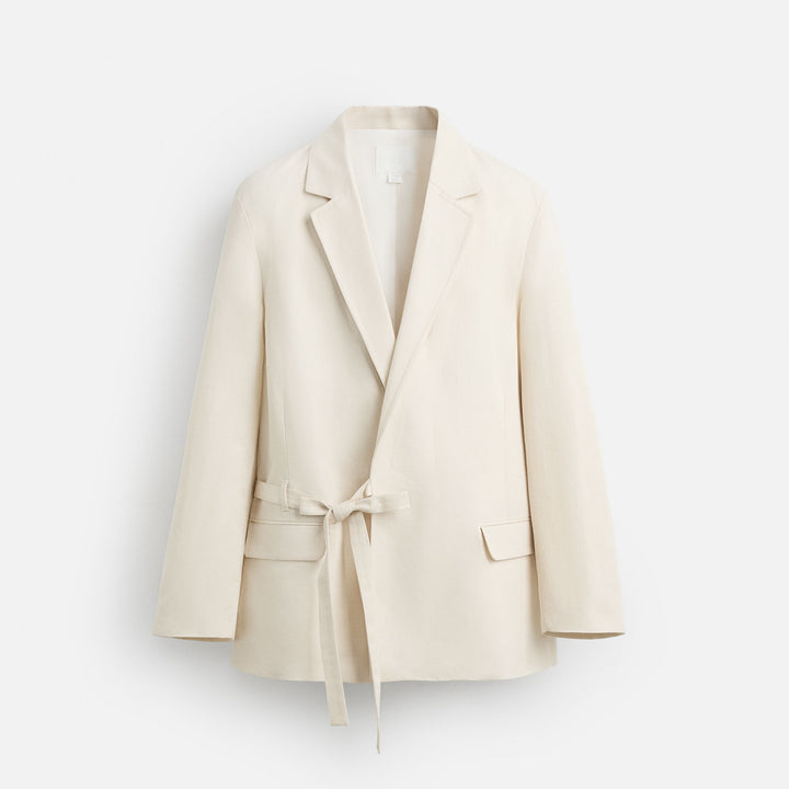 Moudda ZARA - Blazer Déstructuré - Nœud (Sandwash) - Tunisie 1