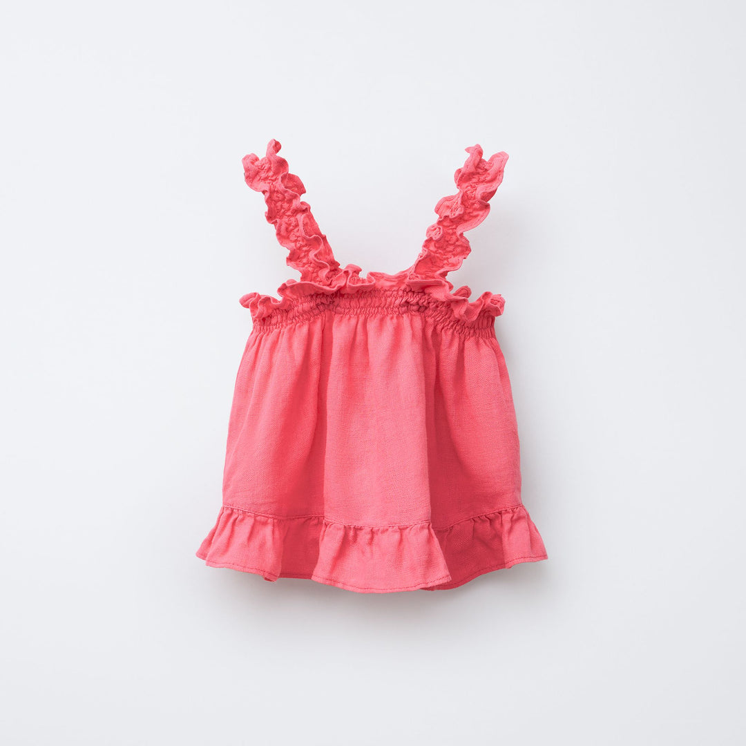 Moudda ZARA - Chemise Enfant - Corail (Collection Méditerranée) - Tunisie 1