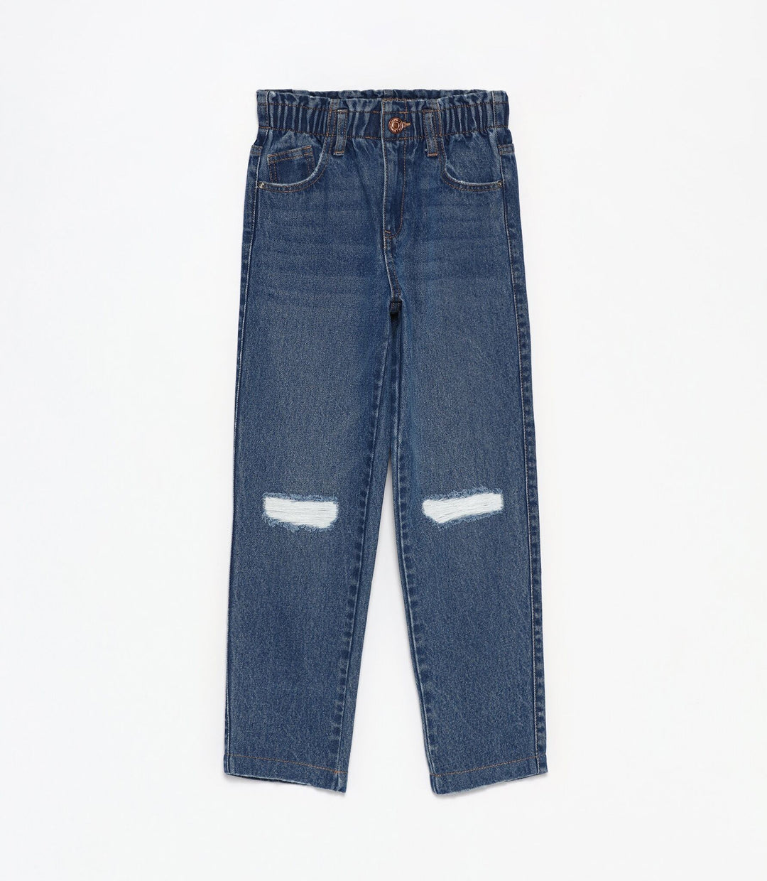 Moudda Lefties - Pantalon Mom Fit Denim - Fille - Tunisie 2