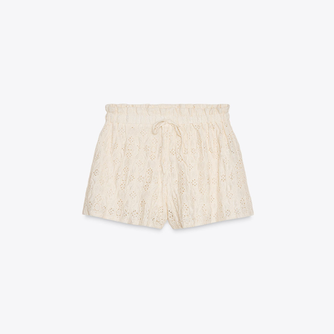 Moudda ZARA - Short - Broderie Suisse - Tunisie 1