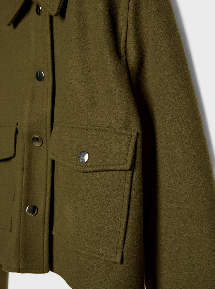 Moudda STRADIVARIUS - Veste Courte avec Snaps Soft - Tunisie 4