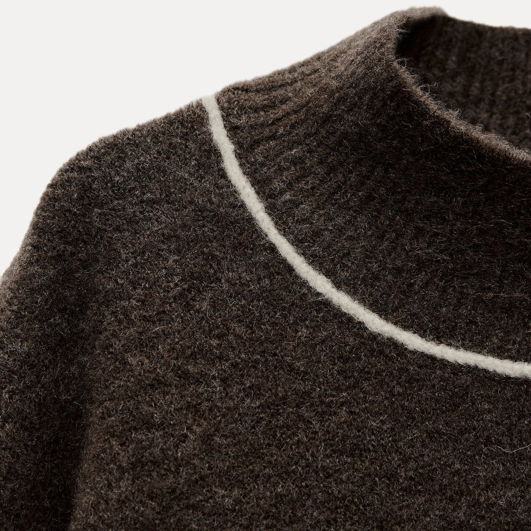 Moudda ZARA - Pull Manches Longues - Soft & Col Perkins - Tunisie 3