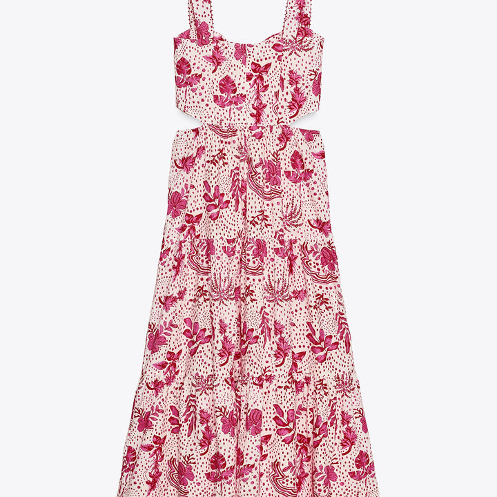 Moudda ZARA - Robe Lingerie - Imprimé, Perles & Bretelles - Tunisie 2