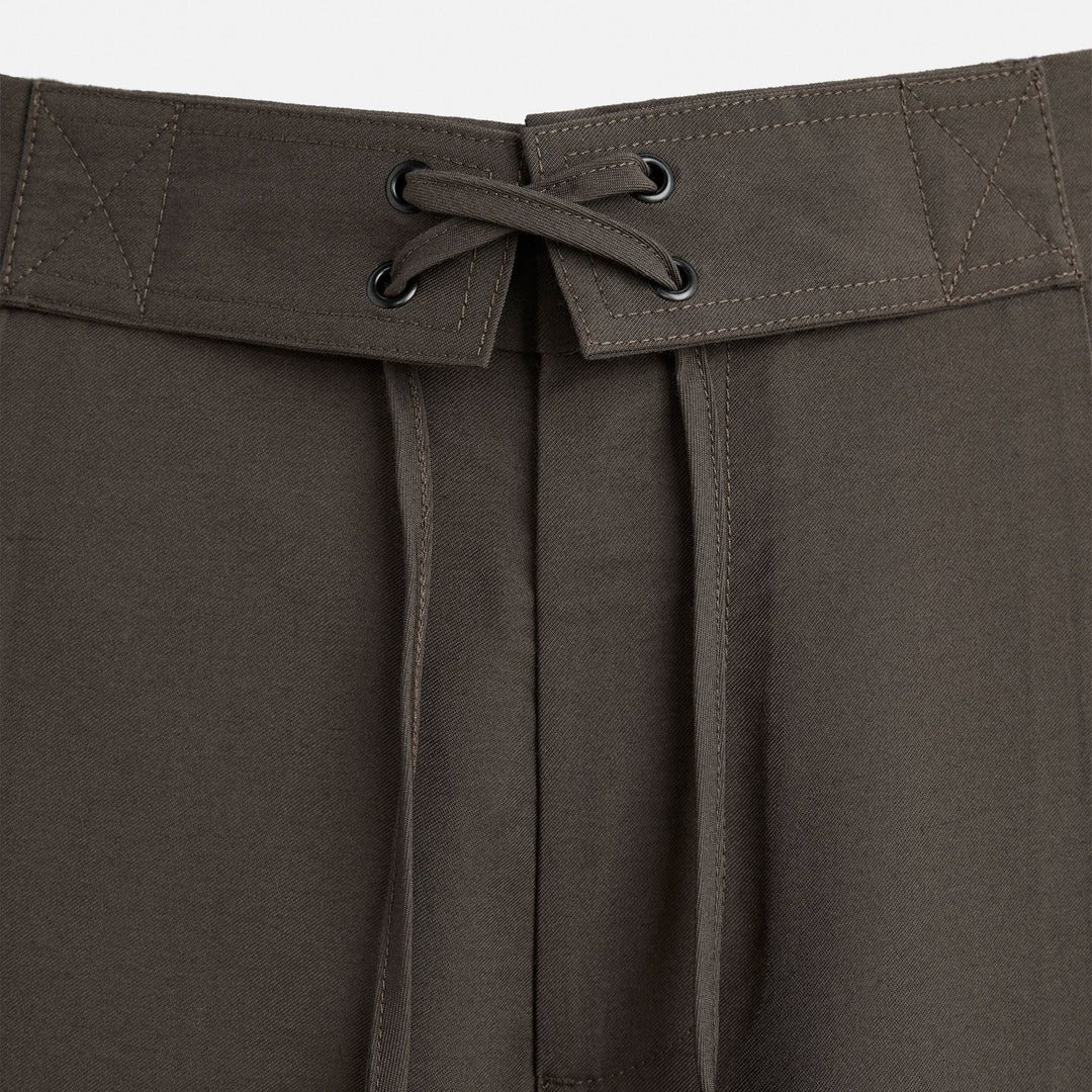 Moudda ZARA - Pantalon - Modal, Cordon & Coupe Cornell (Brume Ambre) - Tunisie 3