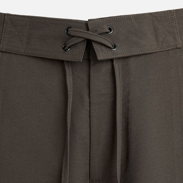 Moudda ZARA - Pantalon - Modal, Cordon & Coupe Cornell (Brume Ambre) - Tunisie 3