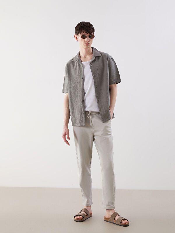 Moudda LC Waikiki - Pantalon tissé moyen Homme Pierre - Tunisie 1