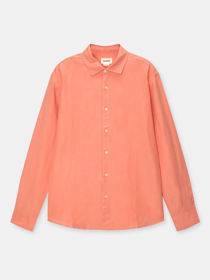 Moudda PULL & BEAR - Chemise Manches Longues Viscose/Lin - Tunisie 1
