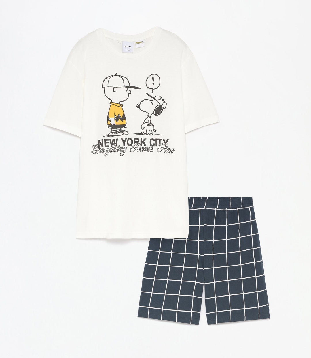 Moudda Lefties - Pyjama - NYC Peanuts (Licence Homme) - Tunisie 1