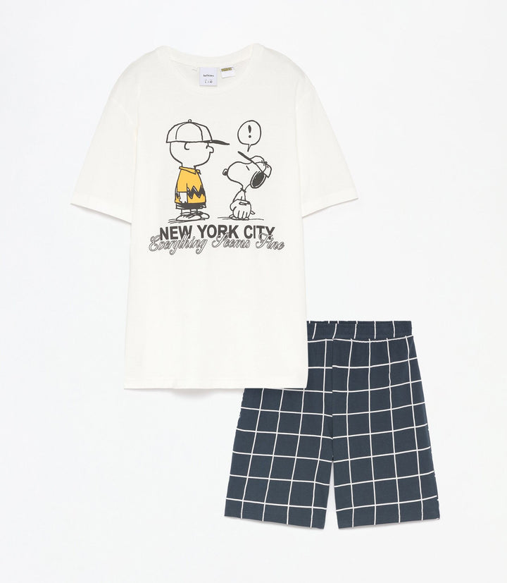 Moudda Lefties - Pyjama - NYC Peanuts (Licence Homme) - Tunisie 1