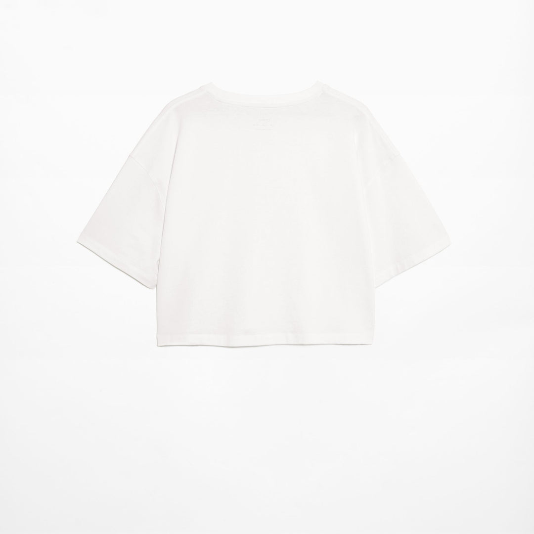 Moudda Oysho - T-Shirt Crop Coton Élasthanne - Tunisie 1