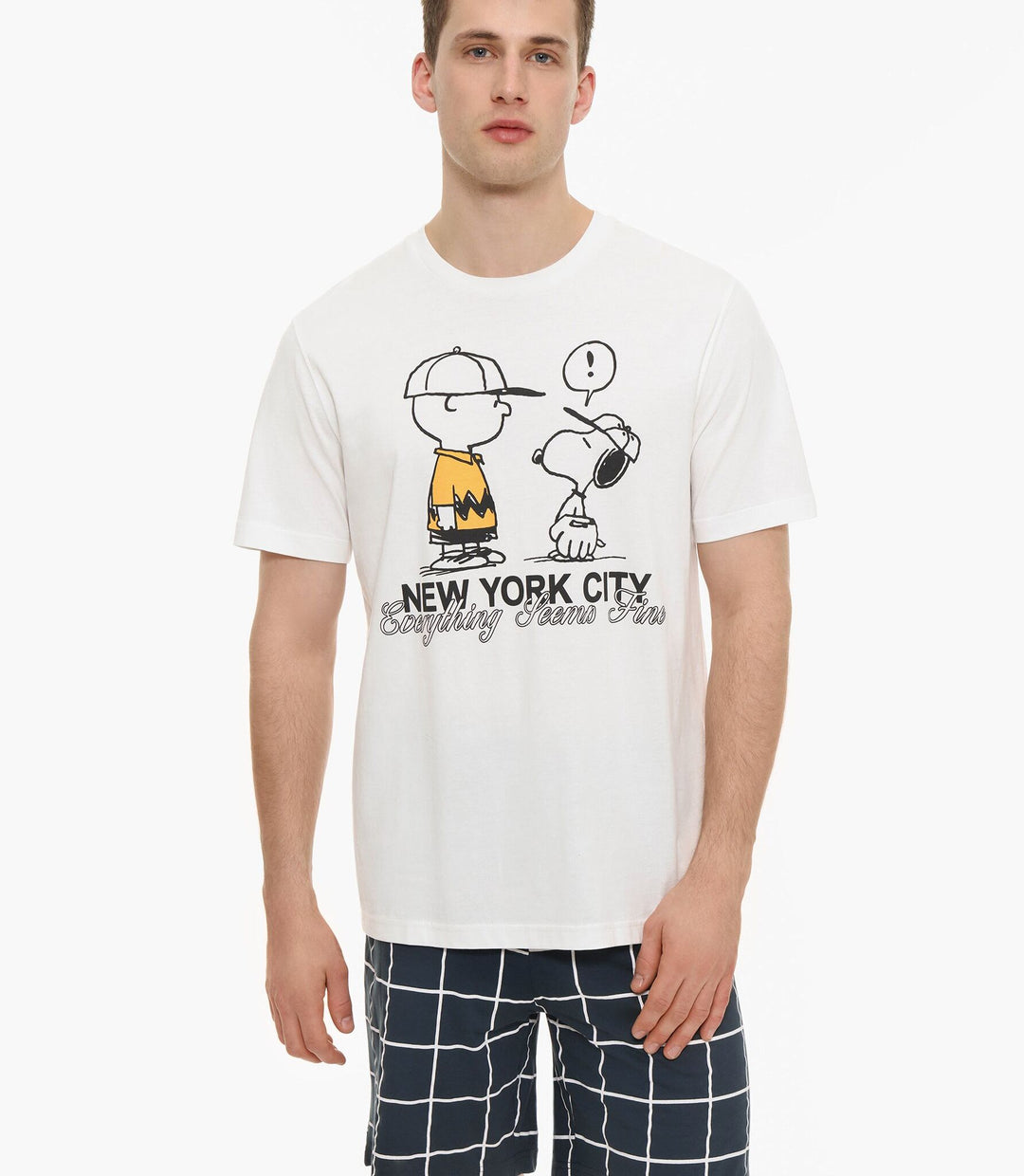 Moudda Lefties - Pyjama - NYC Peanuts (Licence Homme) - Tunisie 2