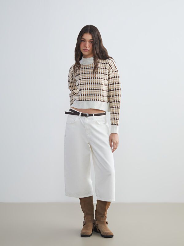 Moudda LC Waikiki - Pull en tricot Femme Chameau - Tunisie 2