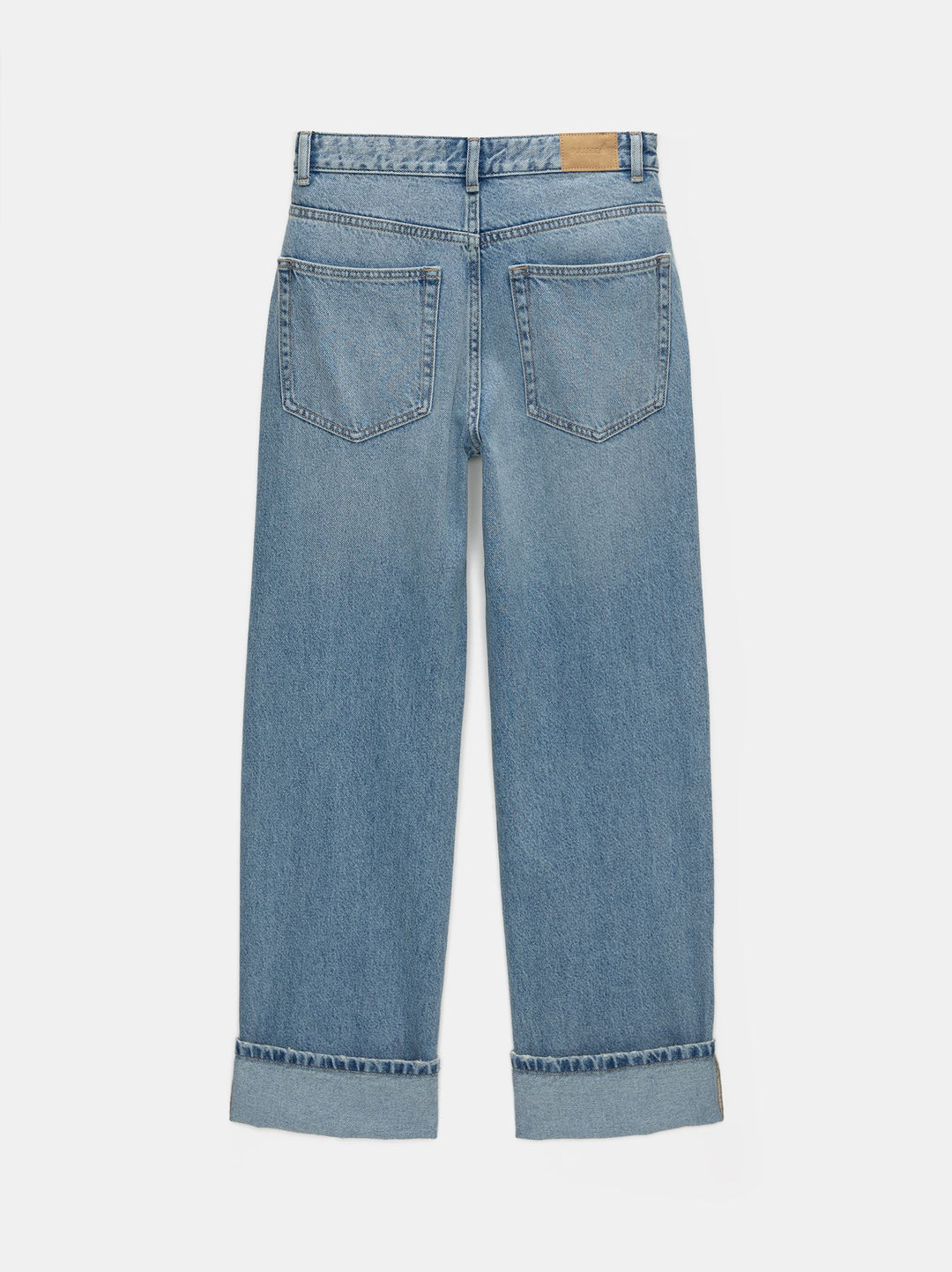 Moudda PULL & BEAR - Pantalon Denim Baggy Revers Bas - Tunisie 1