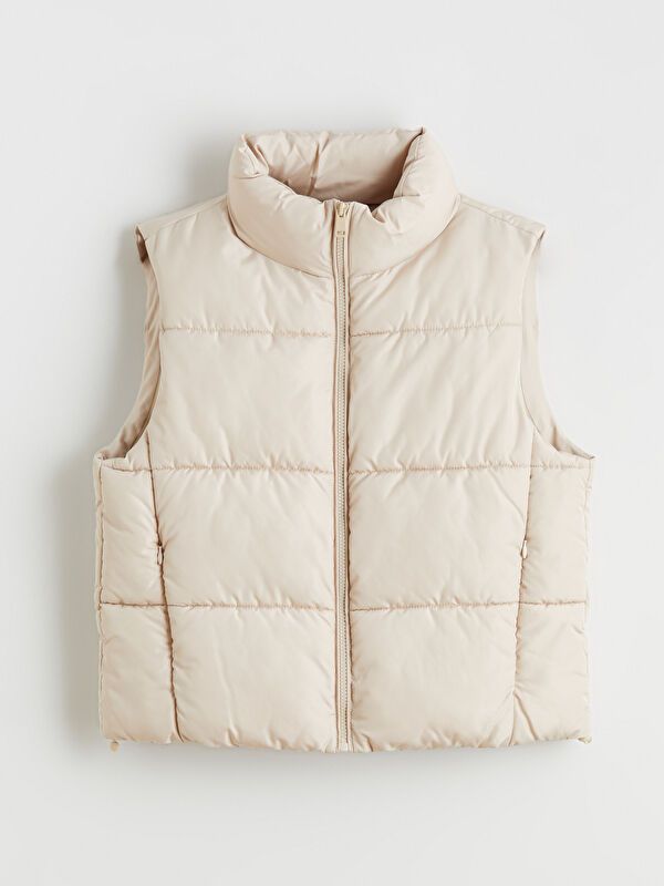 Moudda LC Waikiki - Veste sans manches Femme Beige clair - Tunisie 1