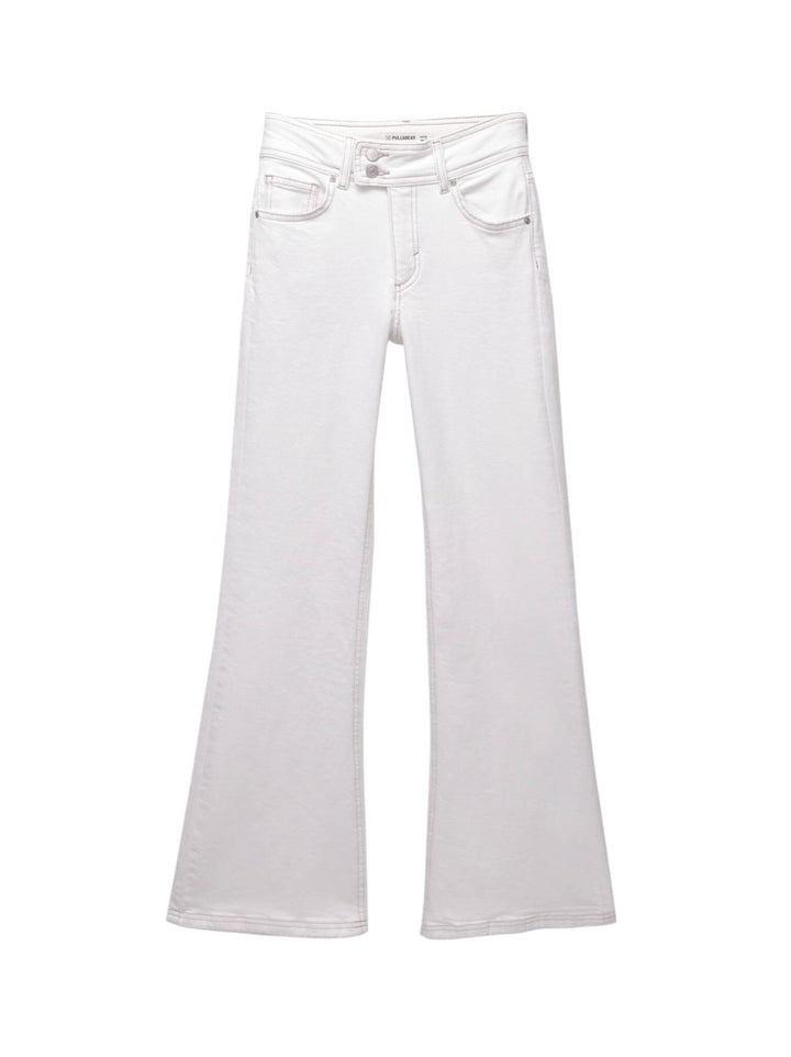 Moudda PULL & BEAR - Pantalon Bootcut - Taille Basse & Ceinture Croisée - Tunisie 1