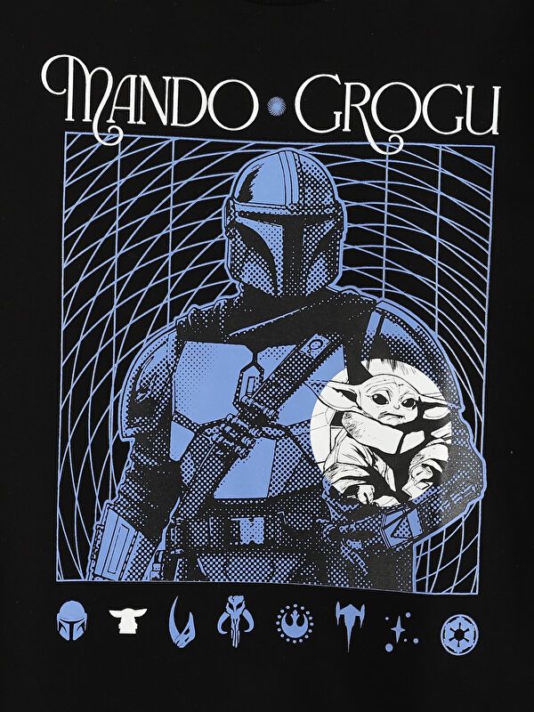 Moudda LC Waikiki - Sweatshirt en jersey sous licence Garçon Noir - Tunisie 4