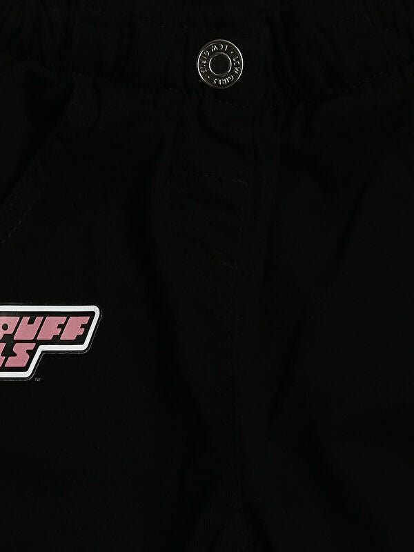 Moudda LC Waikiki - Pantalon tissé en denim Fille Rodéo noir - Tunisie 3