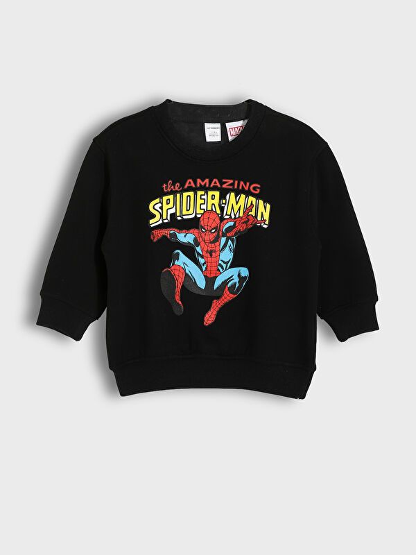 Moudda LC Waikiki - Sweatshirt en jersey sous licence Garçon Noir - Tunisie 1