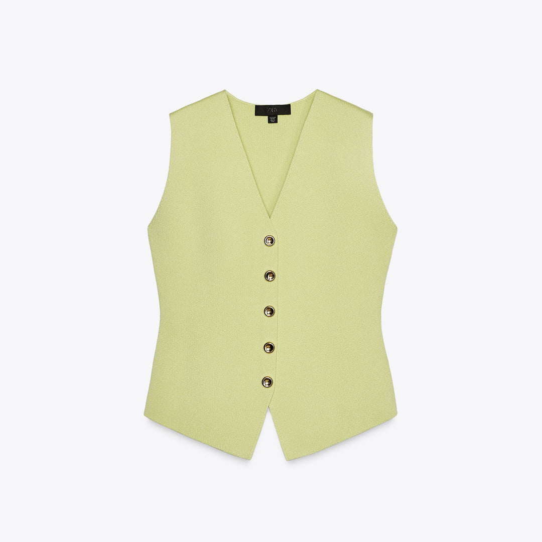 Moudda ZARA - Gilet Droit - Bouton Doré & Qualité - Tunisie 1