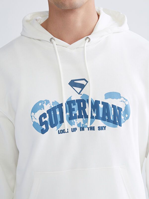 Moudda LC Waikiki - Sweatshirt en jersey Homme Ecru - Tunisie 3